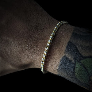 Fancy ice bracelet 3mm